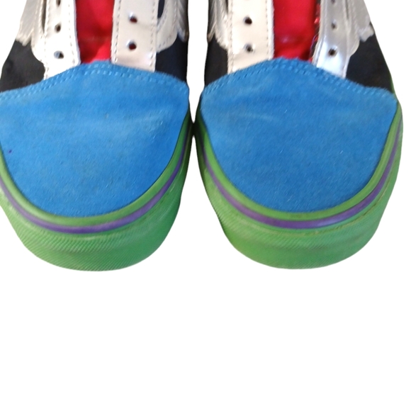 Vans x Marvel Avengers Captain America Sneakers Women's Tennis Shoes size 9 - Picture 3 of 12